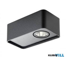   REDO 01-3688 Mennyezeti lámpa YUKI PL LED 6.2W 3000K BK (5.1.2)