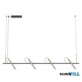   REDO 01-3716 Függeszték PRAXI SU LED 28.5W 3000K MBK/SILVER COFFEE (4.1.2)