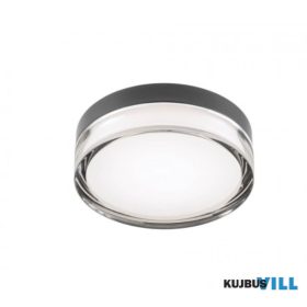   REDO 01-3734 Mennyezeti lámpa FRISBI PL LED 8W 4000K D150 IP44 BK(5.1.2)