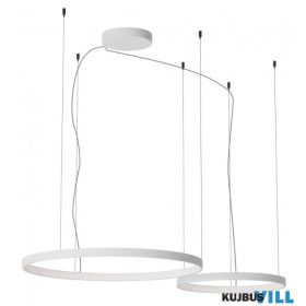   REDO 01-3878 Függeszték ORION SU LED D500+750 98W CCT 2700/3000/4000K WH (4.1.2) (RD)