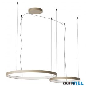   REDO 01-3879 Függeszték ORION SU LED D500-750 98W CCT 2700/3000/4000K SILVER COFFEE (4.1.2) (RD)