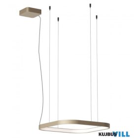   REDO 01-3891 Függeszték ORION SU LED 500*500 40W CCT 2700/3000/4000K SILVER COFFEE(4.1.2) (SQ)
