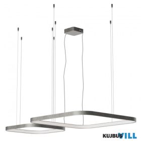   REDO 01-3900 DALI Függeszték ORION SU LED 500+750 96W CCT 2700/3000/4000K FOGGY NICKEL(4.1.2) (SQ)DALI