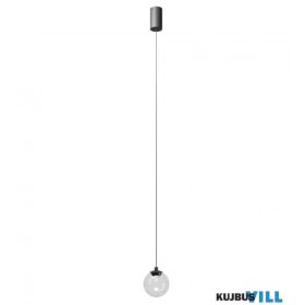   REDO 01-3956 Függeszték IRIDES SU LED 3W 3000K SBK/TRANSPARENT(5.1.2)