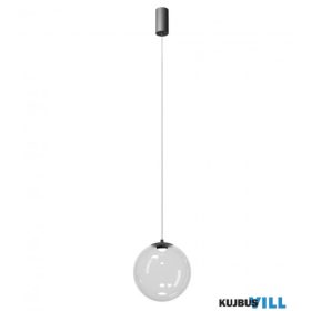   REDO 01-3959 Függeszték IRIDES SU LED 10W 3000K SBK/TRANSPARENT(5.1.2)