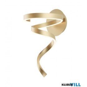   REDO 01-4005 Fali lámpa SCROLL AP LED 15W CCT 3000K/4000K/6000K GD(5.1.2)