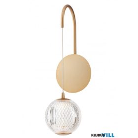 REDO 01-4037 GIANET Fali lámpa 4W 3000K matt arany