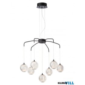 REDO 01-4040 GIANET Függeszték 28W 3000K matt fekete