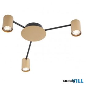   REDO 01-4049 NOA Mennyezeti lámpa 3x10W  matt fekete, matt arany