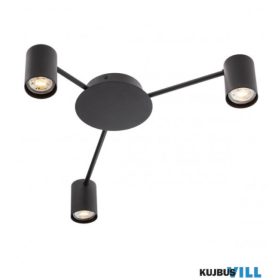 REDO 01-4050 NOA Mennyezeti lámpa 3x10W  matt fekete