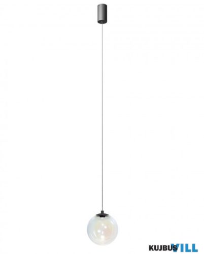 REDO 01-4081 IRIDES Függeszték 5W 2700K matt fekete, színes