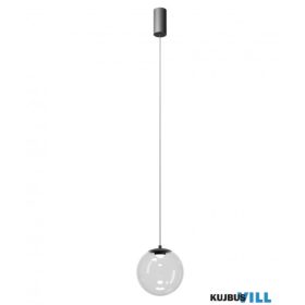   REDO 01-4087 Függeszték IRIDES SU LED 7W 2700K SBK/TRANSPARENT(5.1.2)