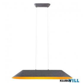   REDO 01-4107 Függeszték AKIRA SU LED 23.5W 2700K DARK GREY/ORANGE (4.1.2)
