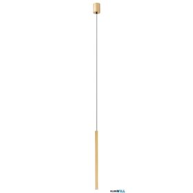   REDO 01-4190 Függeszték NIKOS SU LED H500 8W 2700K MATT GOLD (4.1.2)