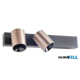   REDO 01-4204 Fali/mennyezeti lámpa TAKTO AP/PL LED 21W 2700K MBK/SC (5.1.2) TRIAC