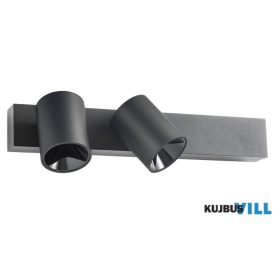   REDO 01-4206 Fali/mennyezeti lámpa TAKTO AP/PL LED 21W 2700K MBK (5.1.2) TRIAC