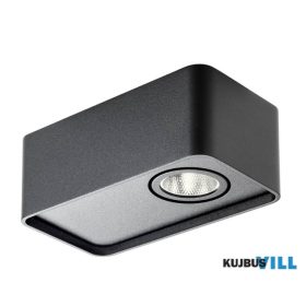   REDO 01-4229 Mennyezeti lámpa YUKI PL LED 6.2W 2700K MBK (5.1.2)TRIAC