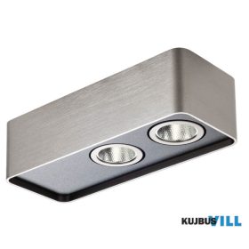   REDO 01-4232 Mennyezeti lámpa YUKI PL LED 2X4.5W 2700K FN/BK (5.1.2)TRIAC