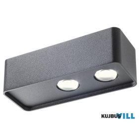   REDO 01-4237 Fali lámpa YUKI AP LED 10W 2700K MBK(5.1.2)TRIAC