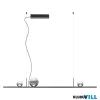 REDO 01-4296 DUNE SU LED 40W IP20 SBK/SMOKE 2700K (4.1.2)