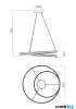 REDO 01-4363 TORSION SU LED 60W D750 3000/4000K WH (4.1.2)