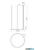 REDO 01-4458 HALLEY SU LED 60W WH(4.1.2)