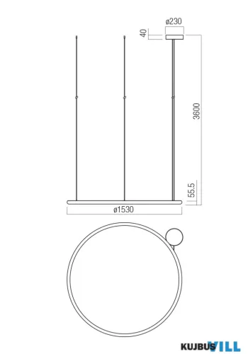 REDO 01-4459 HALLEY SU LED 80W WH(4.1.2)