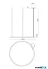 REDO 01-4460 HALLEY SU LED 100W WH(4.1.2)