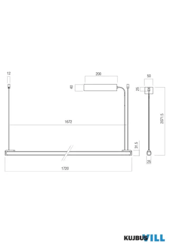 REDO 01-4703 CRISP SU LED 48W 3000K SBK(4.1.2)(180)TRIAC
