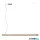 REDO 01-4714 CITYLINE SU LED 49W 3000K/4000K SILVER COFFEE(180)(4.1.2)TRIAC