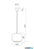 REDO 01-4795 DUBBO SU 20W H268 LIGHT KHAKI(5.1.2)