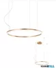 REDO 01-4871-TRIAC ORBIT SU LED 50W CCT 2700/3000K D600 BRASS (4.1.2)-TRIAC