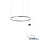 REDO 01-4872-DALI ORBIT SU LED 50W CCT 2700/3000K D600 SAND BLACK (4.1.2)-DALI