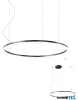 REDO 01-4878-DALI ORBIT SU LED 60W CCT 2700/3000K D800 SAND BLACK (4.1.2)-DALI