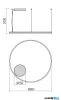 REDO 01-4880-DALI ORBIT SU LED 60W CCT 3000/4000K D800 BRASS (4.1.2)-DALI