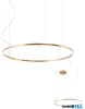 REDO 01-4880-DALI ORBIT SU LED 60W CCT 3000/4000K D800 BRASS (4.1.2)-DALI