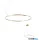 REDO 01-4880-TRIAC ORBIT SU LED 60W CCT 3000/4000K D800 BRASS (4.1.2)-TRIAC