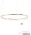 REDO 01-4883-DALI ORBIT SU LED 68 CCT 2700/3000K D1000 BRASS (4.1.2)-DALI