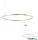REDO 01-4883-TRIAC ORBIT SU LED 68 CCT 2700/3000K D1000 BRASS (4.1.2)-TRIAC
