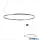 REDO 01-4884-TRIAC ORBIT SU LED 68 CCT 2700/3000K D1000 SAND BLACK (4.1.2)-TRIAC