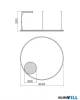 REDO 01-4885-TRIAC ORBIT SU LED 68 CCT 3000/4000K D1000 SAND WHITE (4.1.2)-TRIAC