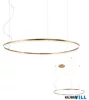 REDO 01-4886-TRIAC ORBIT SU LED 68 CCT 3000/4000K D1000 BRASS (4.1.2)-TRIAC