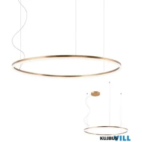   REDO 01-4886-TRIAC ORBIT SU LED 68 CCT 3000/4000K D1000 BRASS (4.1.2)-TRIAC