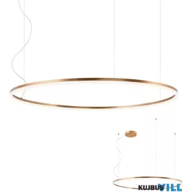   REDO 01-4889-DALI ORBIT SU LED 80W CCT 2700/3000K D1200 BRASS (4.1.2)-DALI