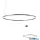 REDO 01-4891-TRIAC ORBIT SU LED 80W CCT 3000/4000K D1200 SAND WHITE (4.1.2)-TRIAC