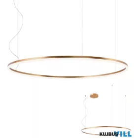   REDO 01-4892-DALI ORBIT SU LED 80W CCT 3000/4000K D1200 BRASS (4.1.2)-DALI