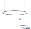 REDO 01-4893-TRIAC ORBIT SU LED 80W CCT 3000/4000K D1200 SAND BLACK (4.1.2)-TRIAC