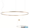 REDO 01-4898-DALI ORBIT SU LED 119W CCT 3000/4000K D1500 BRASS (4.1.2)-DALI