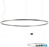 REDO 01-4899-DALI ORBIT SU LED 119W CCT 3000/4000K D1500 SAND BLACK (4.1.2)-DALI