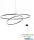 REDO 01-4902-DALI ORBIT SU LED 119W CCT 2700/3000K D1000+600 SAND BLACK(4.1.2)-DALI